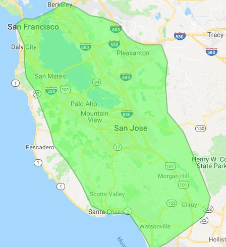 San Francisco Wireless Internet Coverage Map